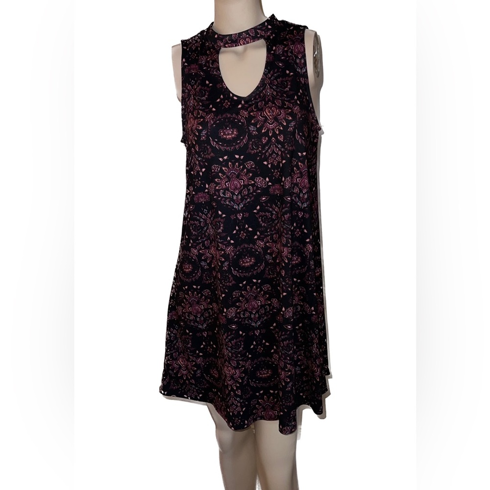 Mudd Dress Black Floral Size M Very Soft Casual Dress